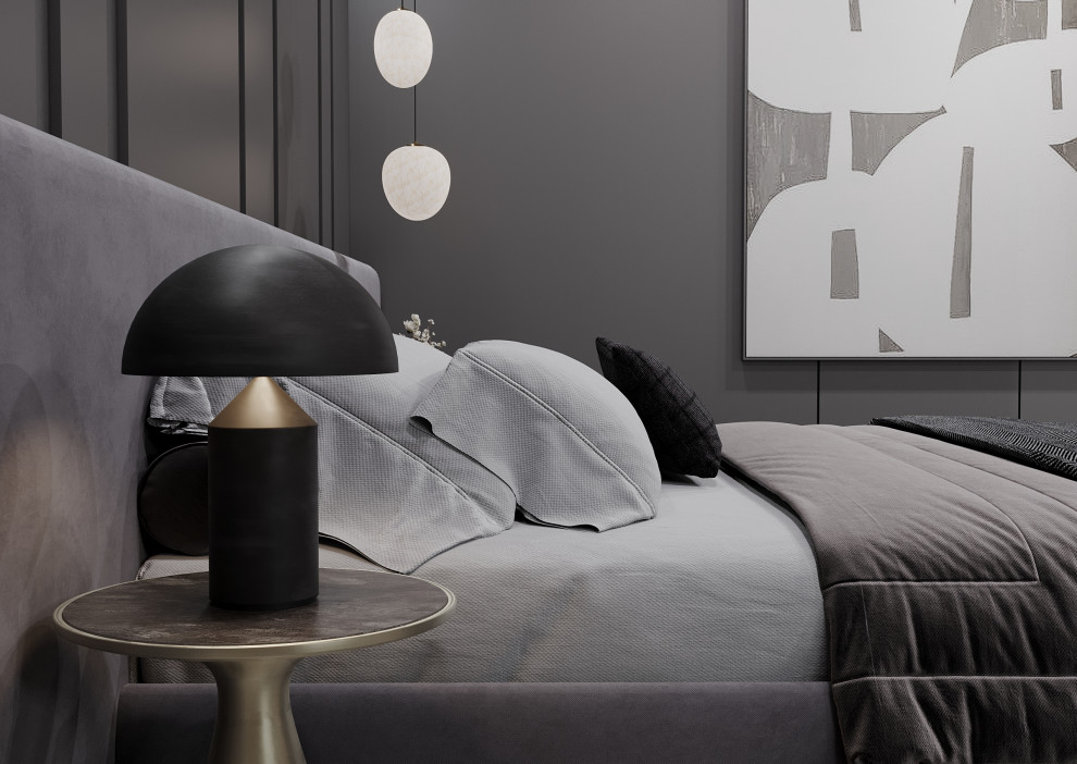 Спальня для молодой девушки ЖК "Лесопарковый", г.Челябинск