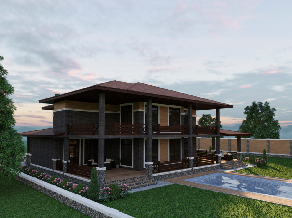 Дом в п. Российский, г. Краснодар