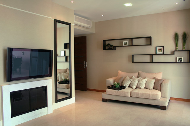 Residence At Evelyn contemporary-vardagsrum