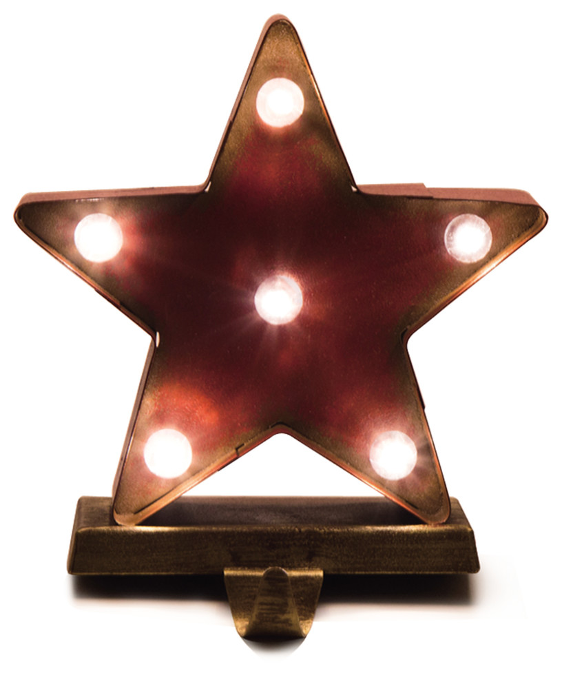 Marquee LED Star Stocking Holder