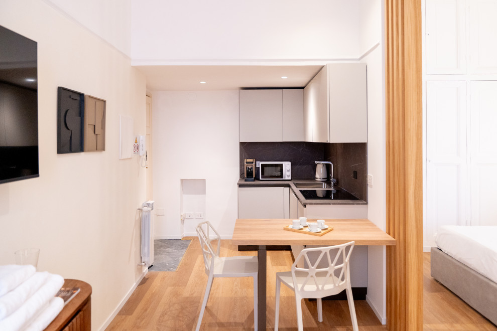 Ristrutturazione monolocale a Monti