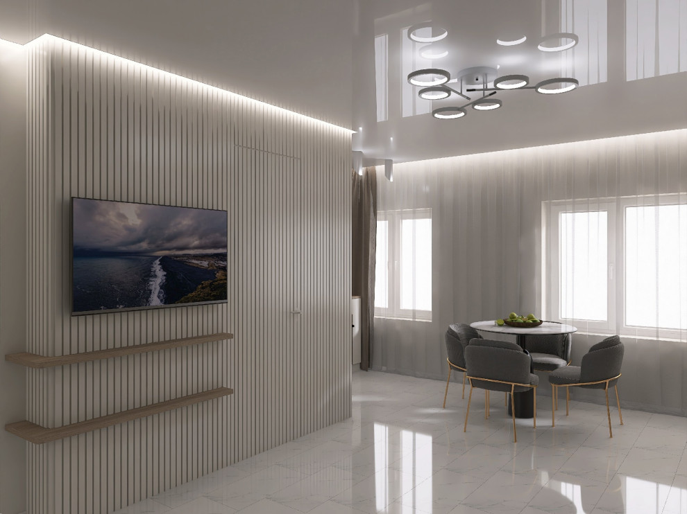 квартира в светлых тонах