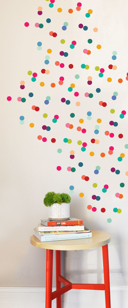 Dots Wall Decal, Rainbow