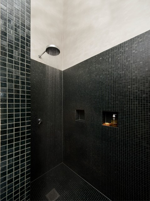 Dusche modern-badrum
