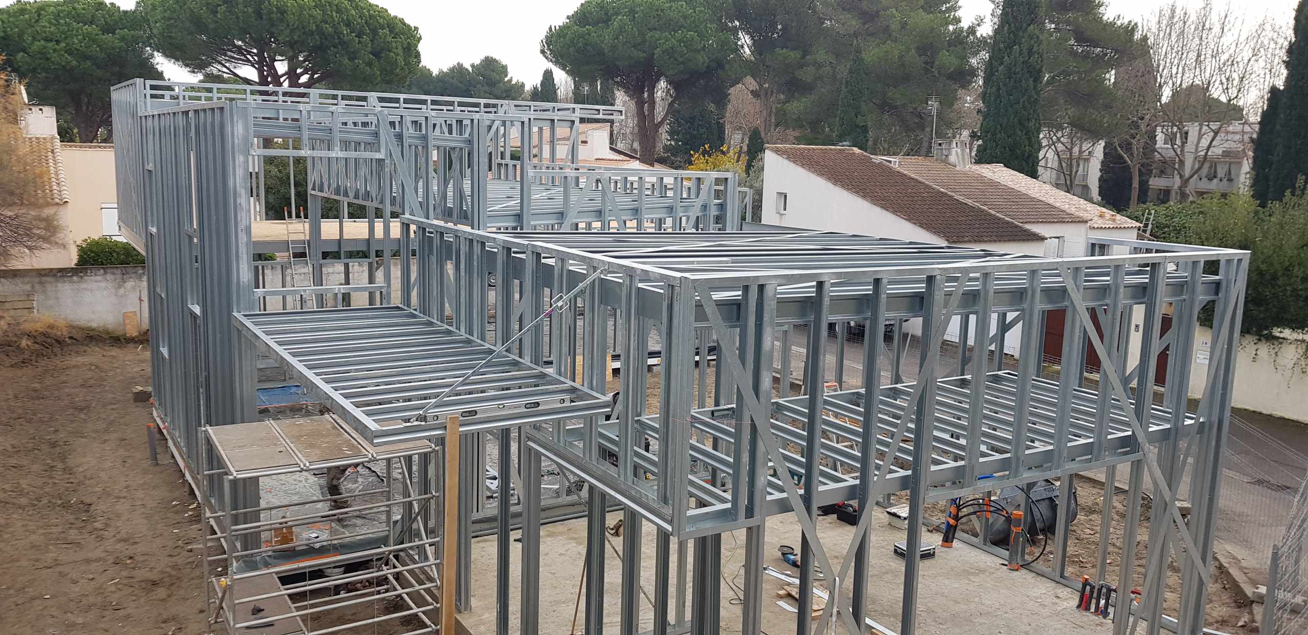 Villa LGM en ossature métallique