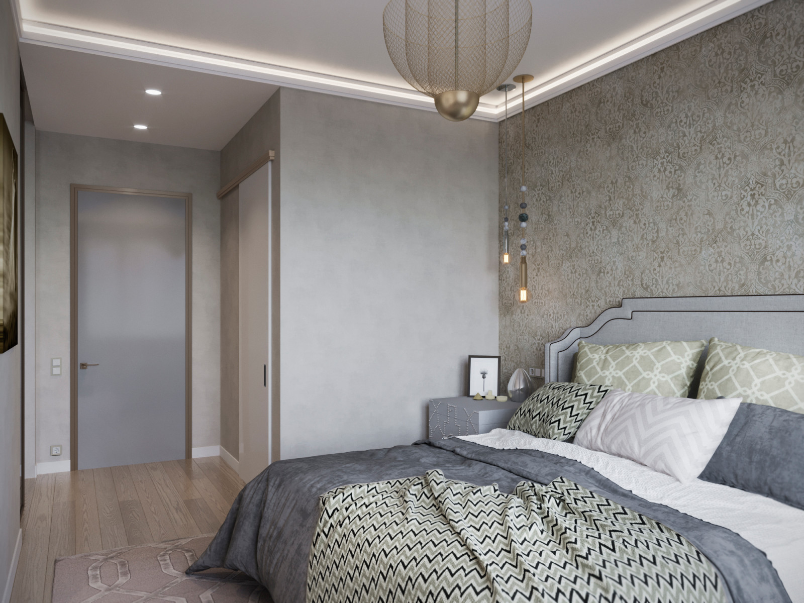 Восточные мотивы одного московского интерьера