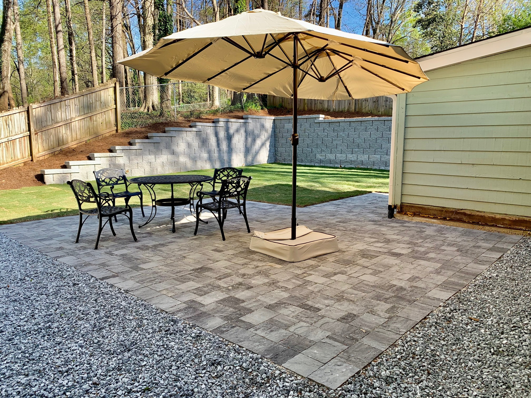 Chamblee Backyard Renovation