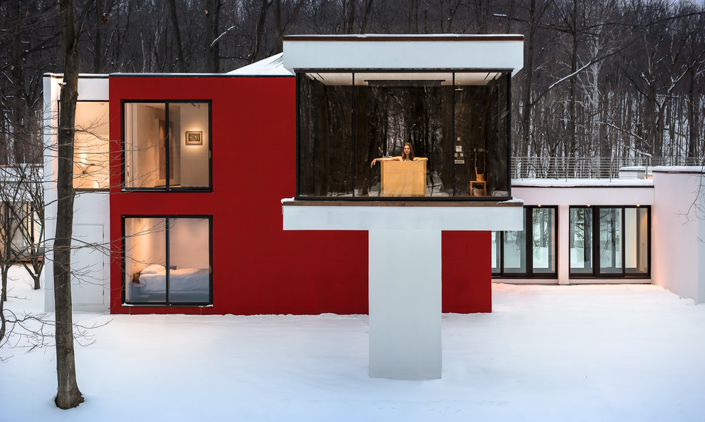Minimalist home design photo in Atlanta