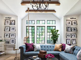 Transitional Family Room by Patrick Dyke Collaborative l.l.c.