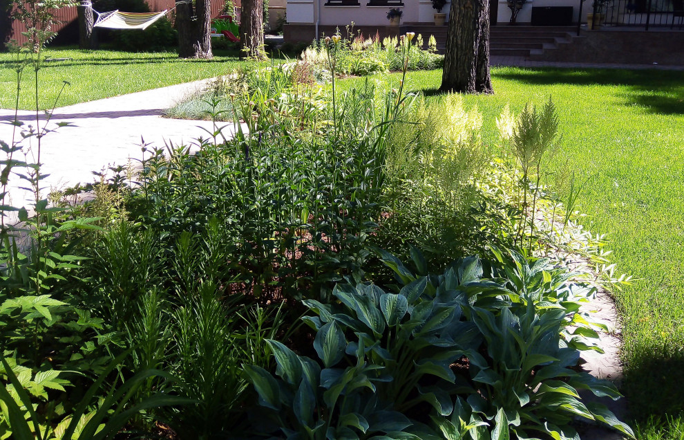 Цветники под пологом леса