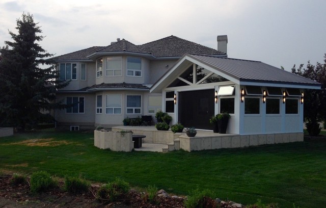 Outdoor living contemporary-terrace