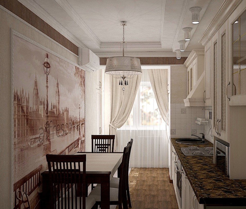 Кухня - коридор