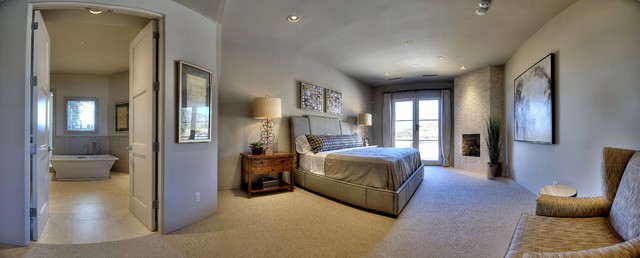 Soft Transitional Model transitional-bedroom