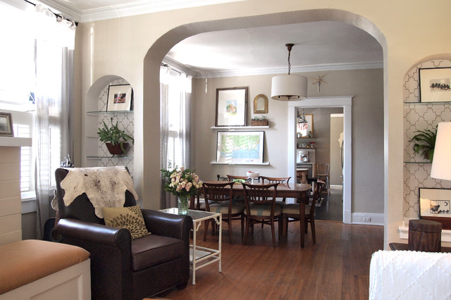 My Houzz Casual Thoughtful Design For A 1920s Bungalow   Home Design 