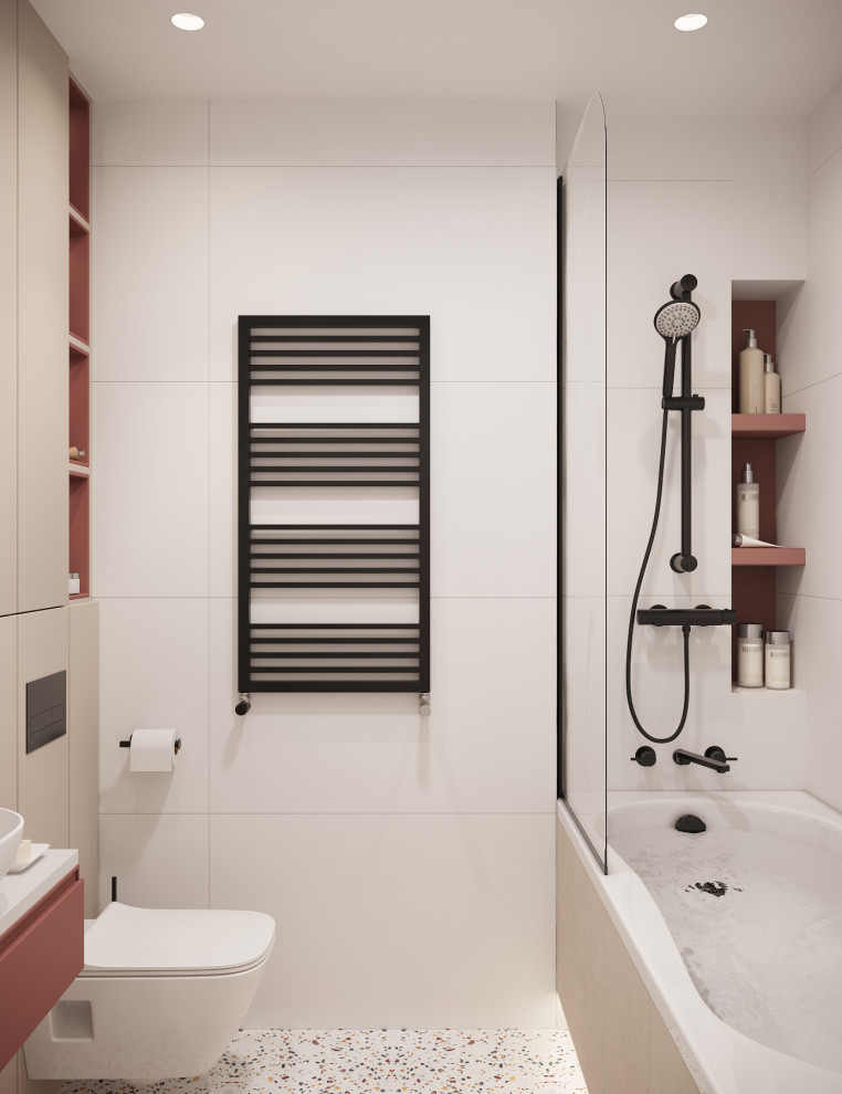 Современный таунхаус в теплой бежевой гамме