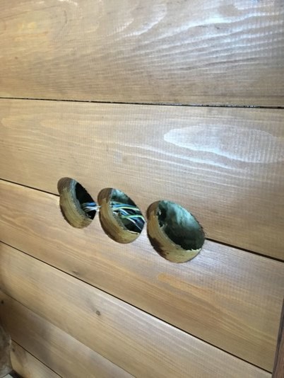 Монтаж электрики на блок-хаусе