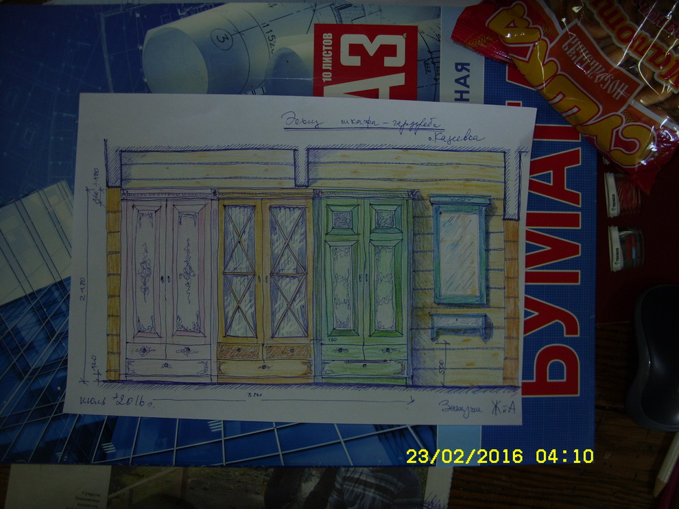 проект мебели