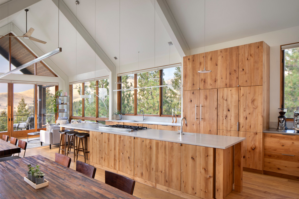 Pattee Canyon Residence - Rustic - Kitchen - Other - by MMW Architects ...