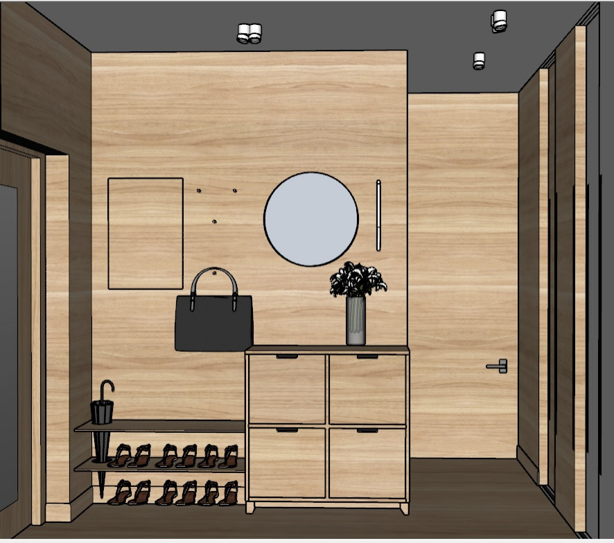 Минимализм+скандинавский стиль