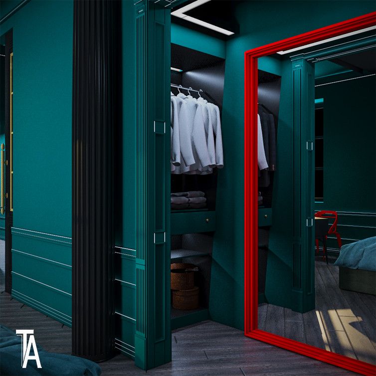 ИНТЕРЬЕР ПЯТИКОМНАТНОЙ КВАРТИРЫ