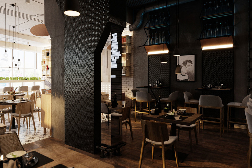 Дизайн-проект кафе «Basement»