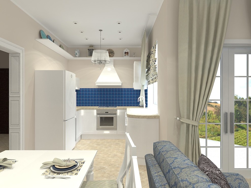 Кухня в доме в Адлере