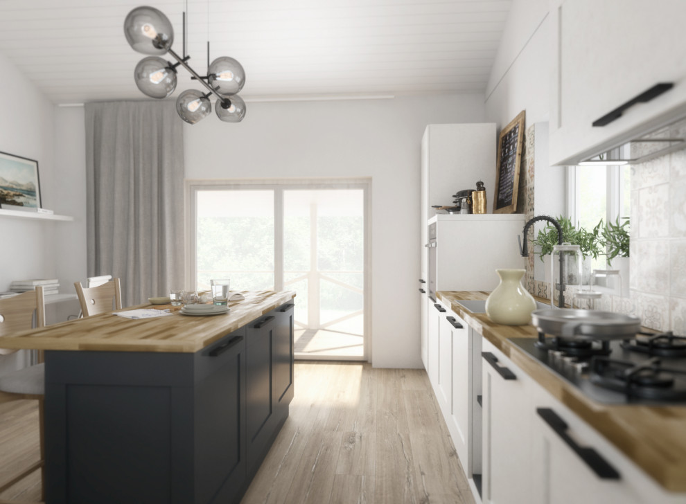 Скандинавский стиль в "каркаснике".