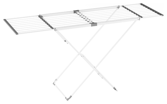 Lavish Home Extendable Xframe Clothes Drying And Folding Rack Contemporary Racks By Ladder Houzz Lavish Home Extendable Xframe Clothes, Folding X Frame Garment Rack