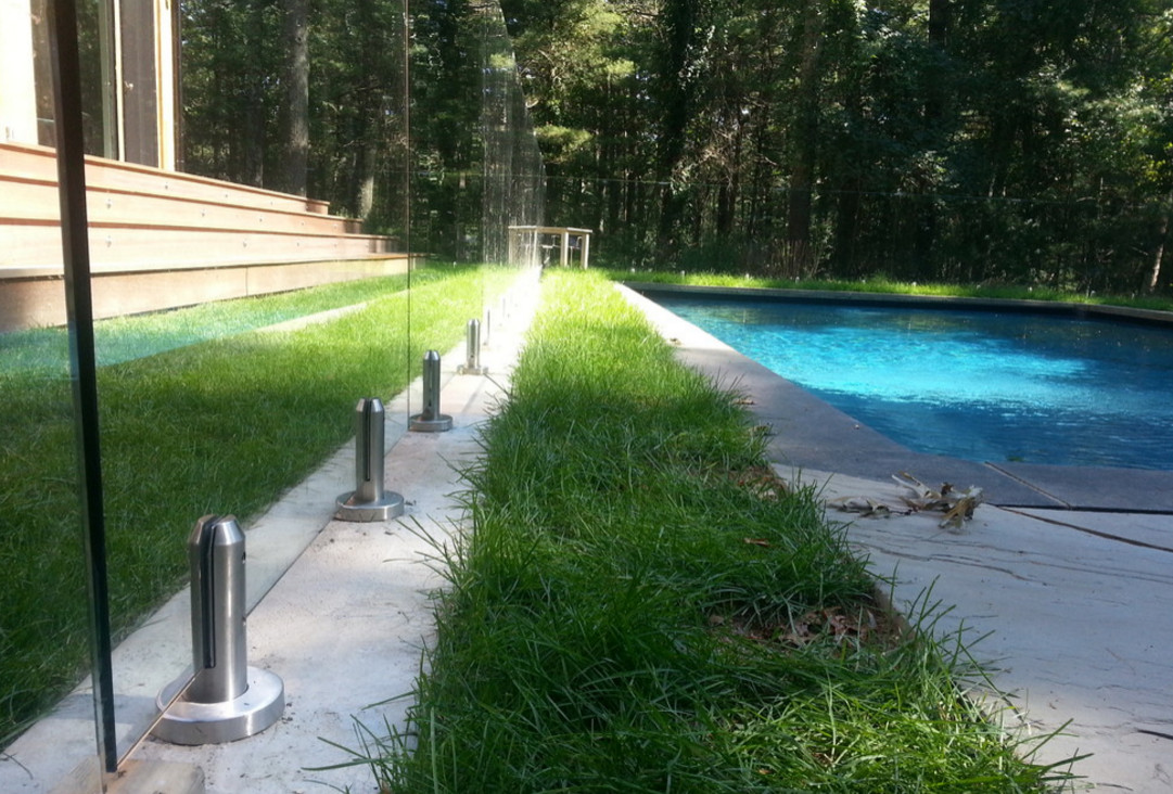 Frameless Glass Pool Fence-East Hampton NY