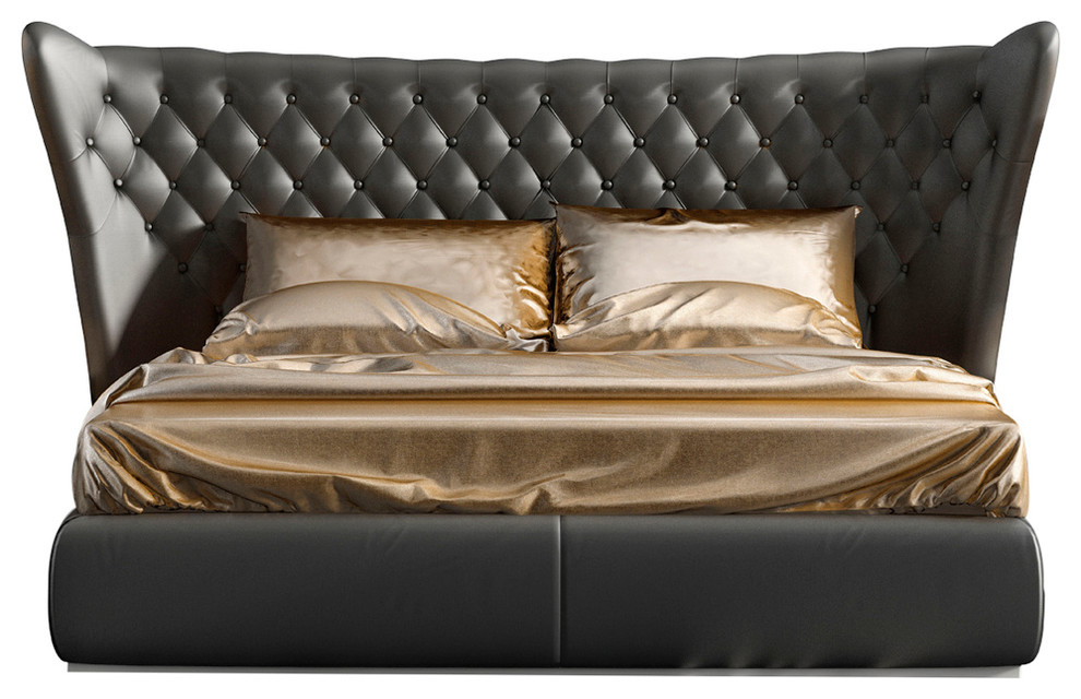 Klass 110 Bed, Queen Contemporary Bedroom Furniture Sets by