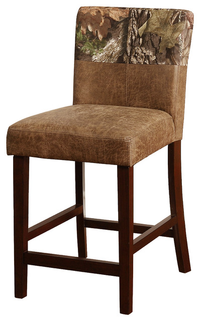 Leif Mossy Oak Counter Stool Rustic Bar Stools And Counter