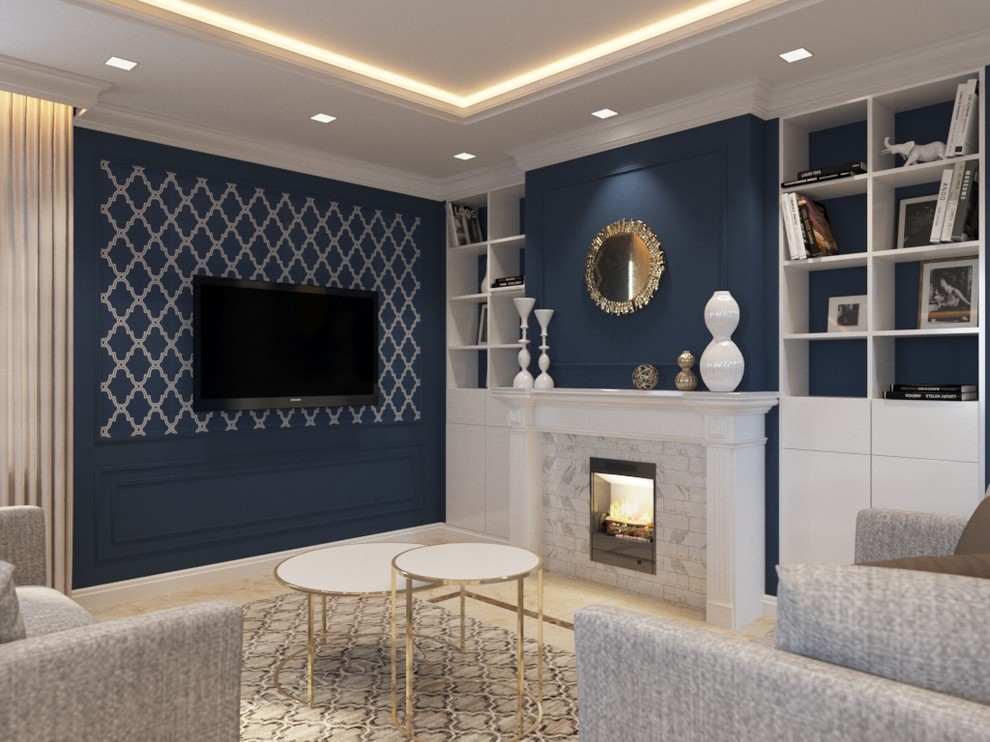 Проект кухни-гостиной в частном доме, Иваново