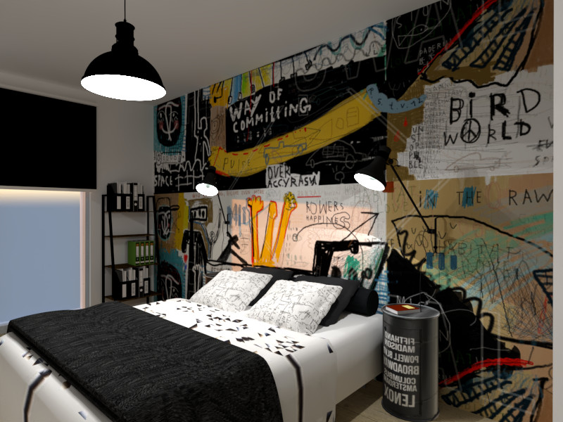 vue 3D chambre