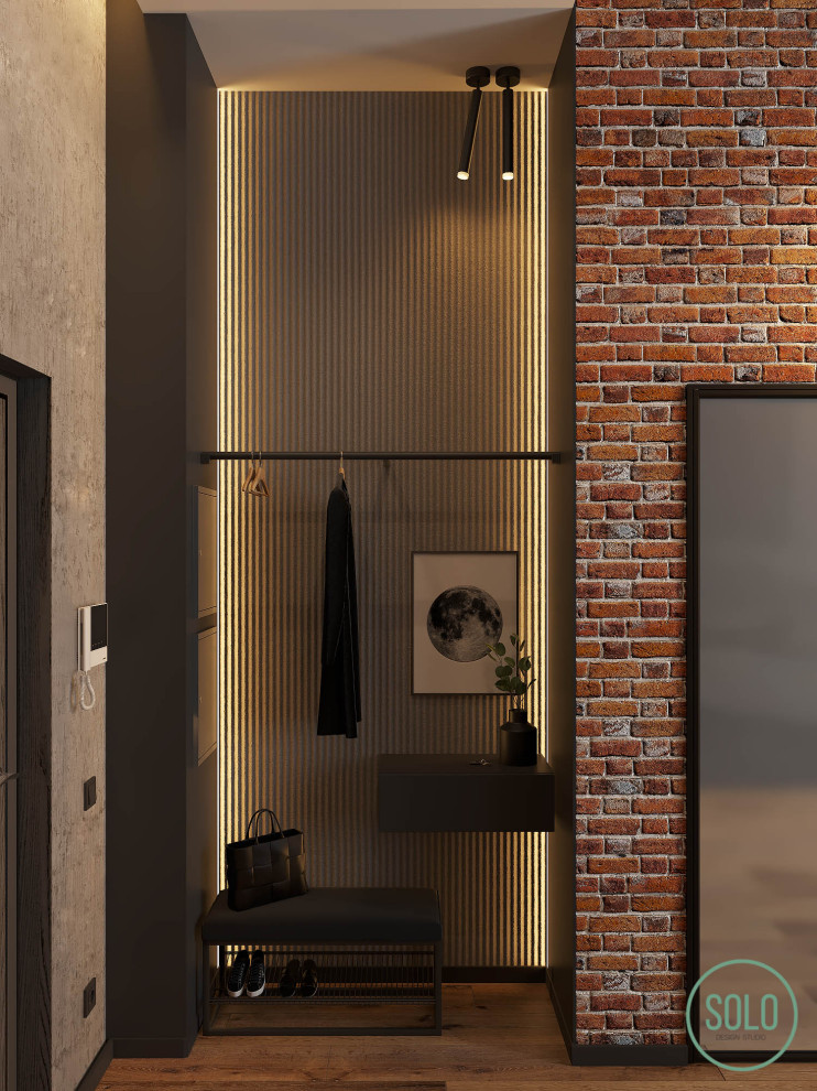 Лофт со спальней на втором уровне