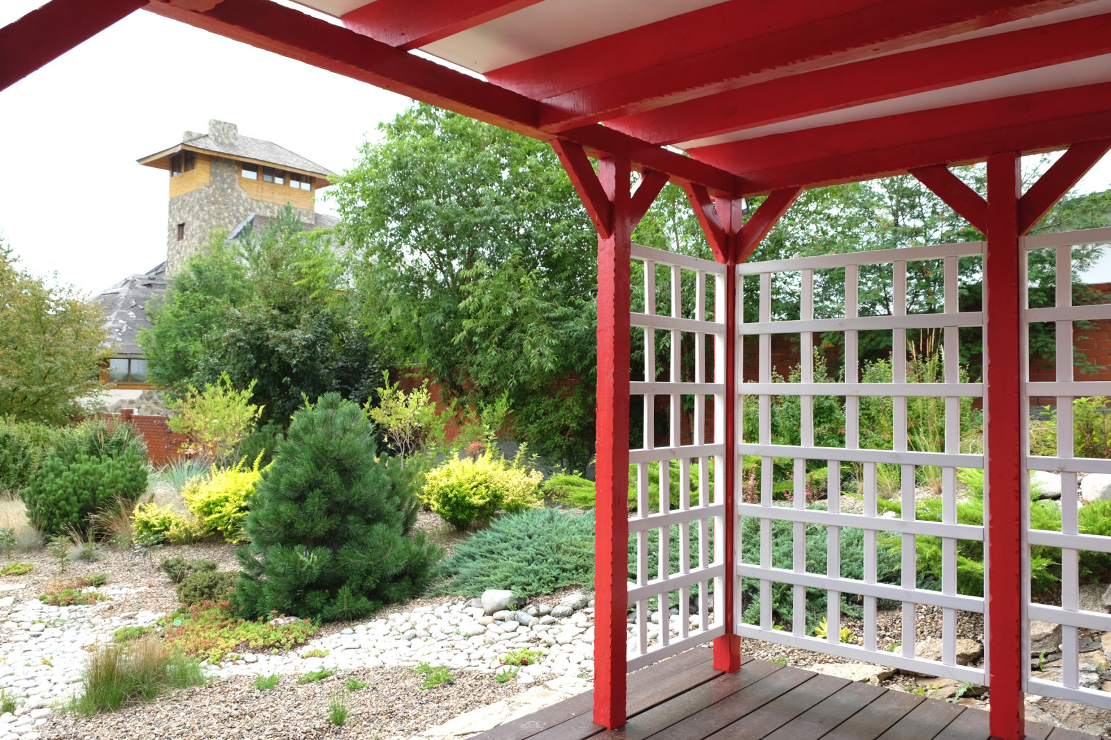 Сад с японским акцентом