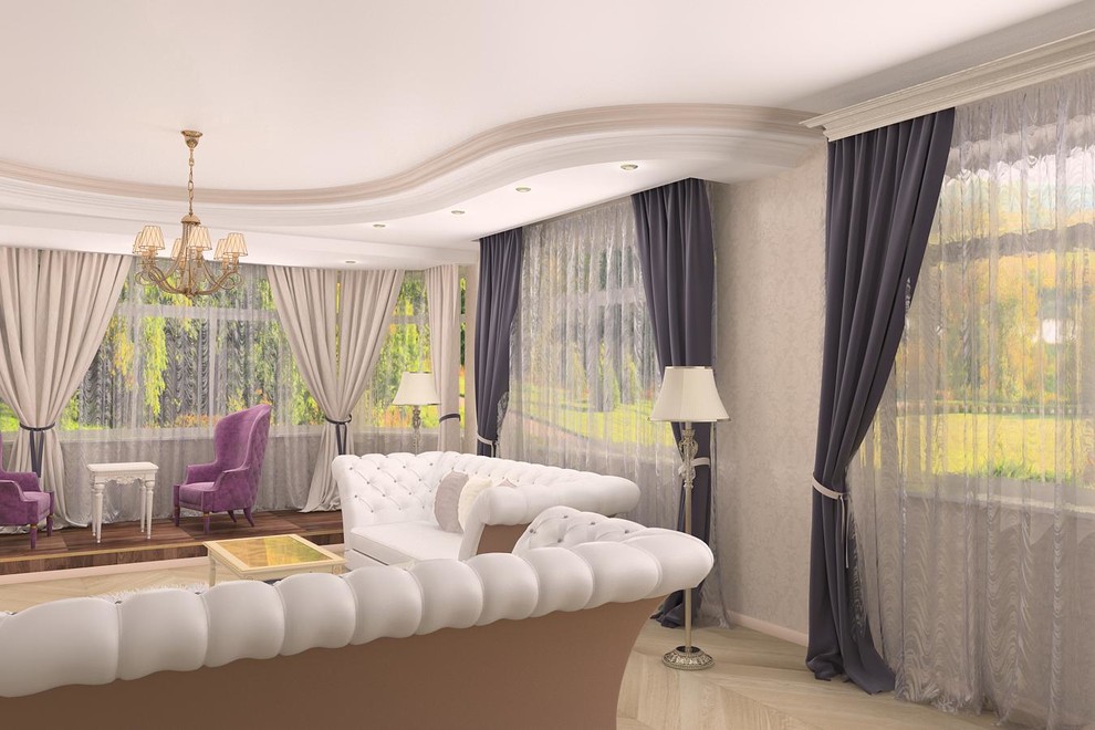 Дизайн-проект 2-х этажного коттеджа