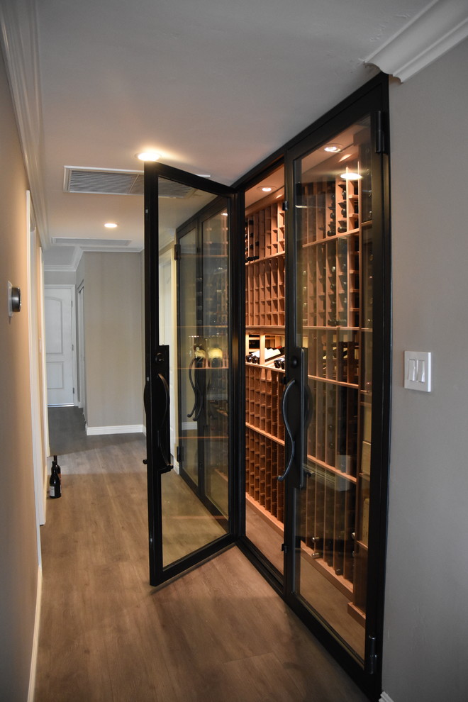 Lake San Marcos San Diego Custom Wine Cellar Wine Wall Wine Room Wine