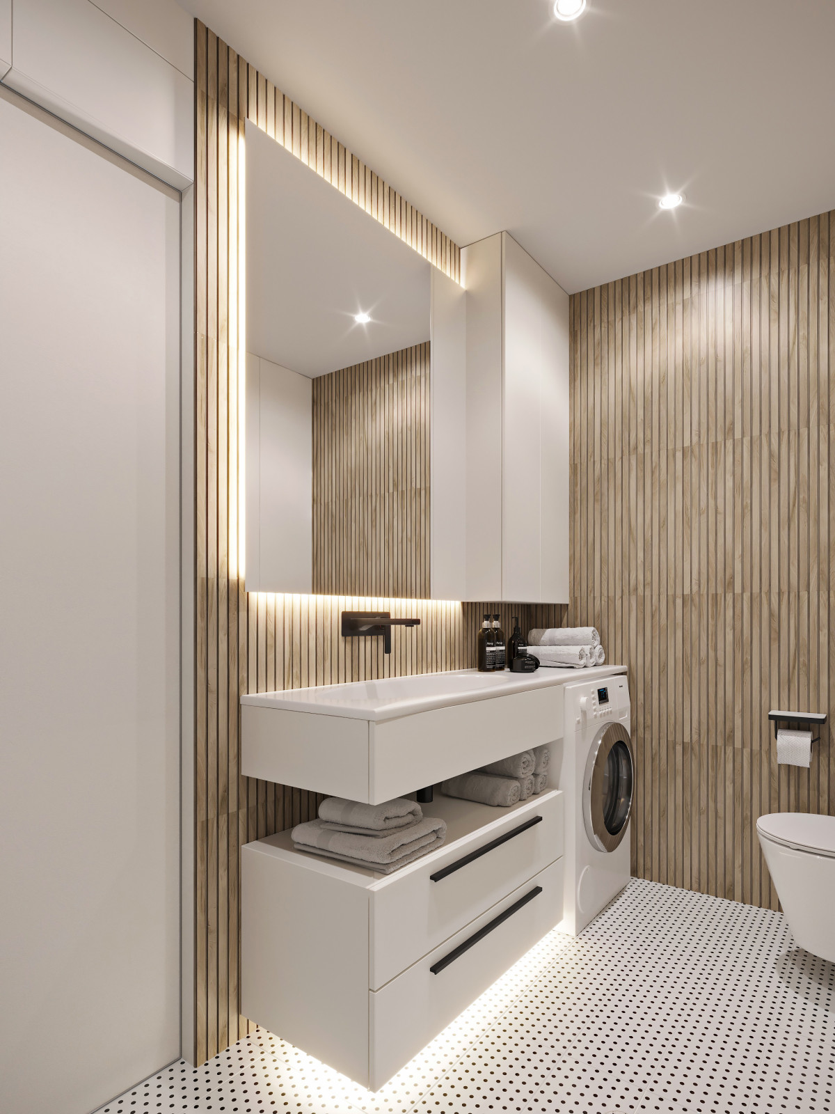 Квартира с чистым дизайном