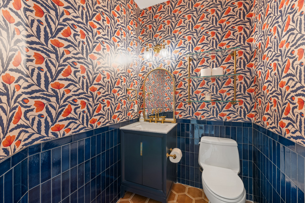 Poppy Powder Bathroom