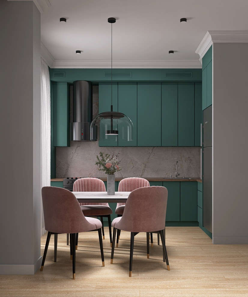 Современная квартира с смелыми цветами