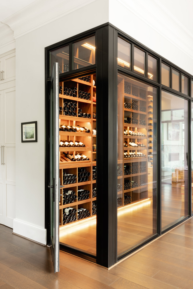 Modern Sophistication in Irving Park - Transitional - Wine Cellar ...