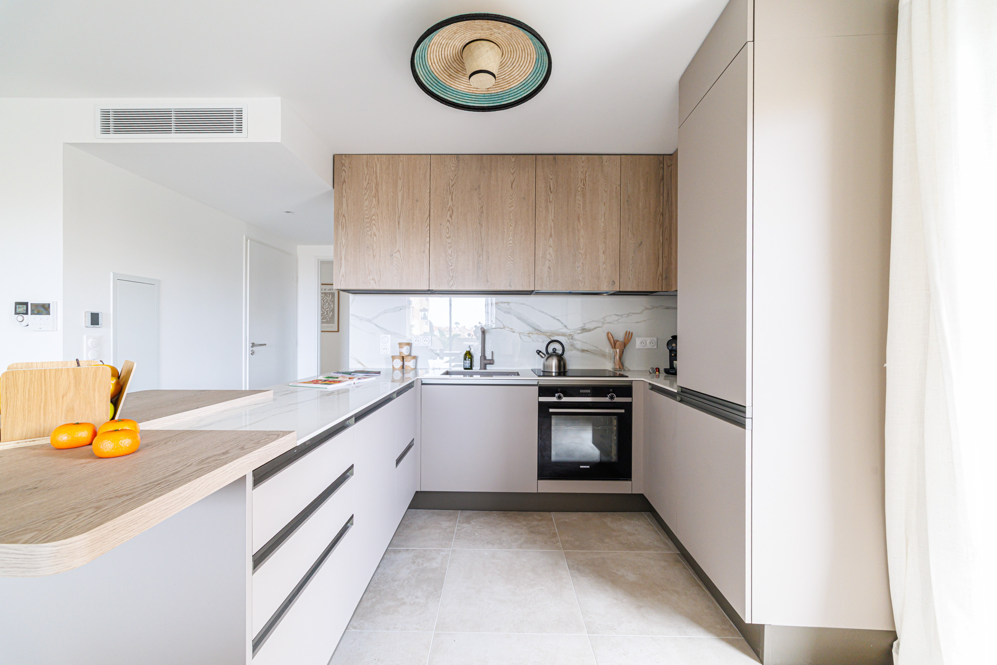 Home staging, L'Echappée mer, Cagnes sur mer