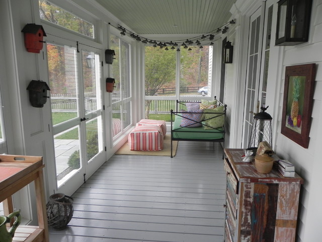 SCREENED PORCH ADDITION traditional-verandah