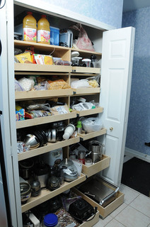 Corner Pantry Pull Out Shelves - Atlanta - by ShelfGenie National, Houzz