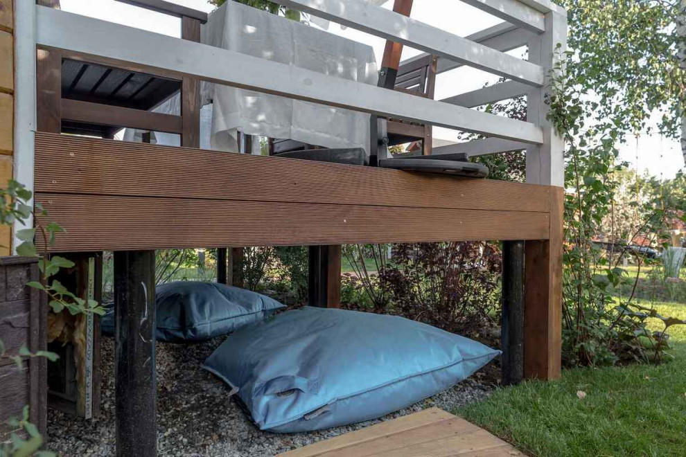 Сад с веревочным парком (Москва - Переделка.ТВ "Дачный ответ")