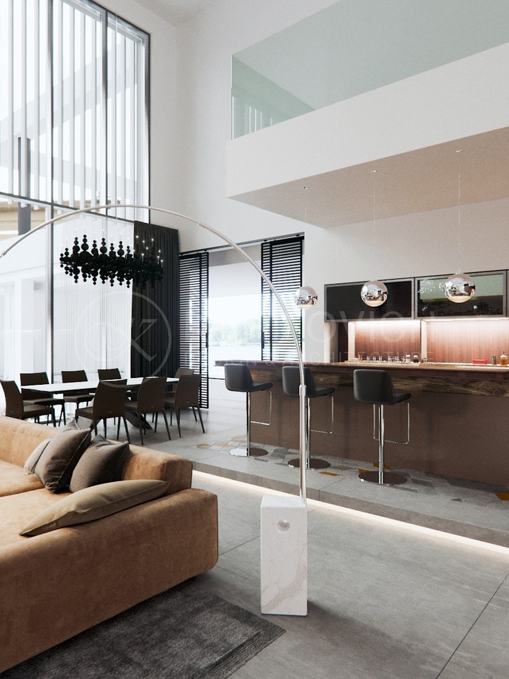 Дом, общая площадь — 750 м2