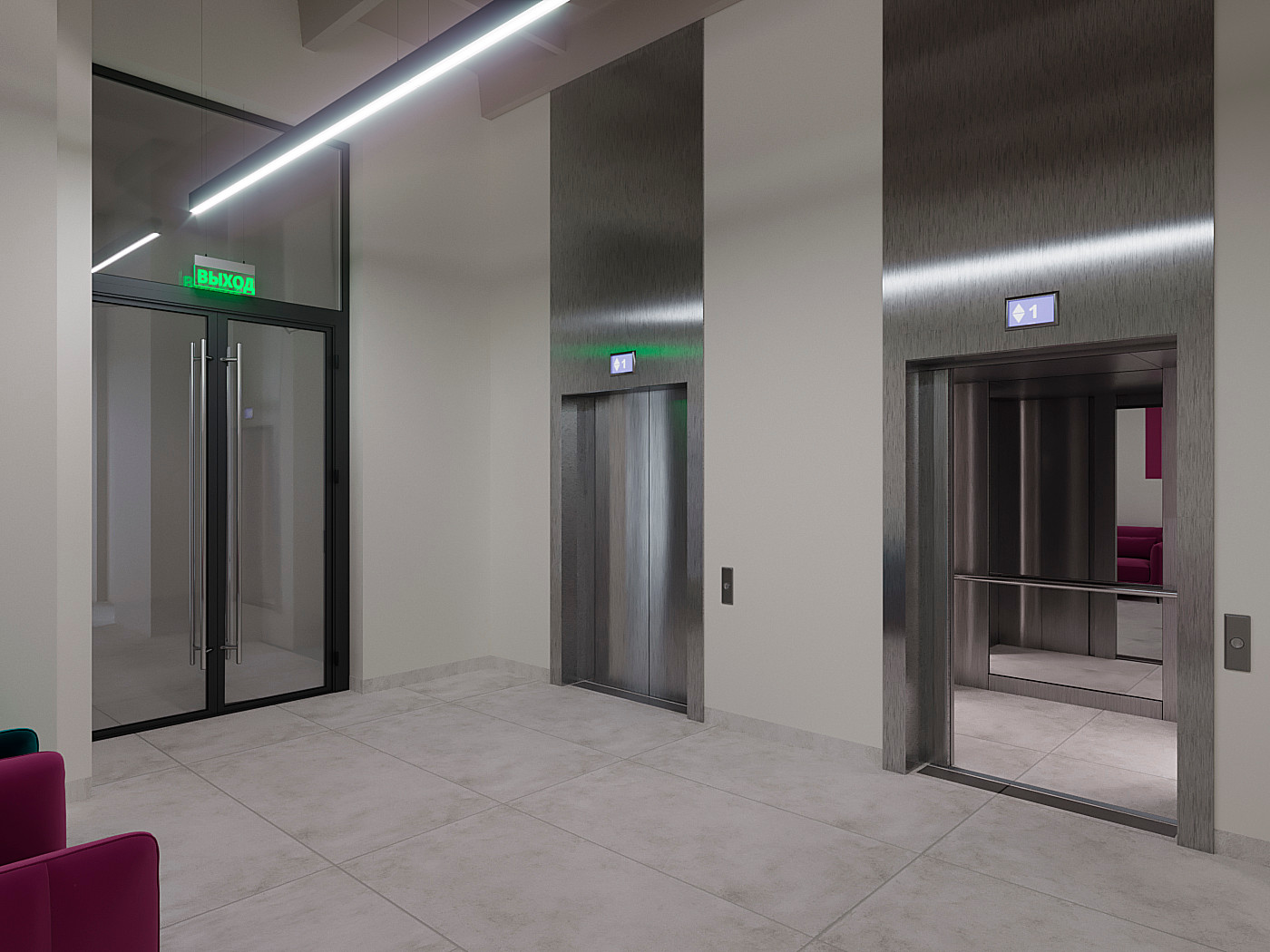 Холл бизнес центра