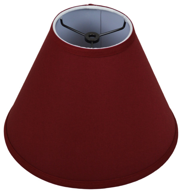 Fenchel Shades 5"x12"x9" Bronze Spider Attachment Empire Lamp Shade