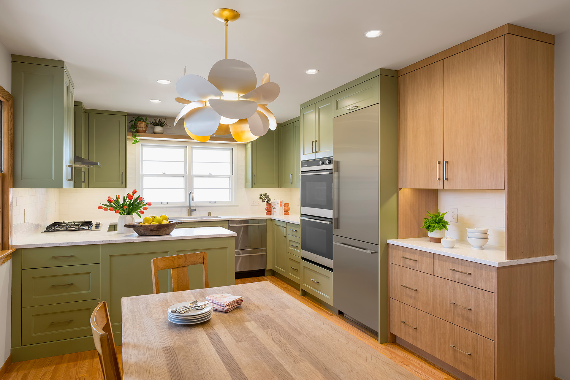 Cucina con ante verdi : Foto e Idee per Ristrutturare e Arredare - Febbraio  2024