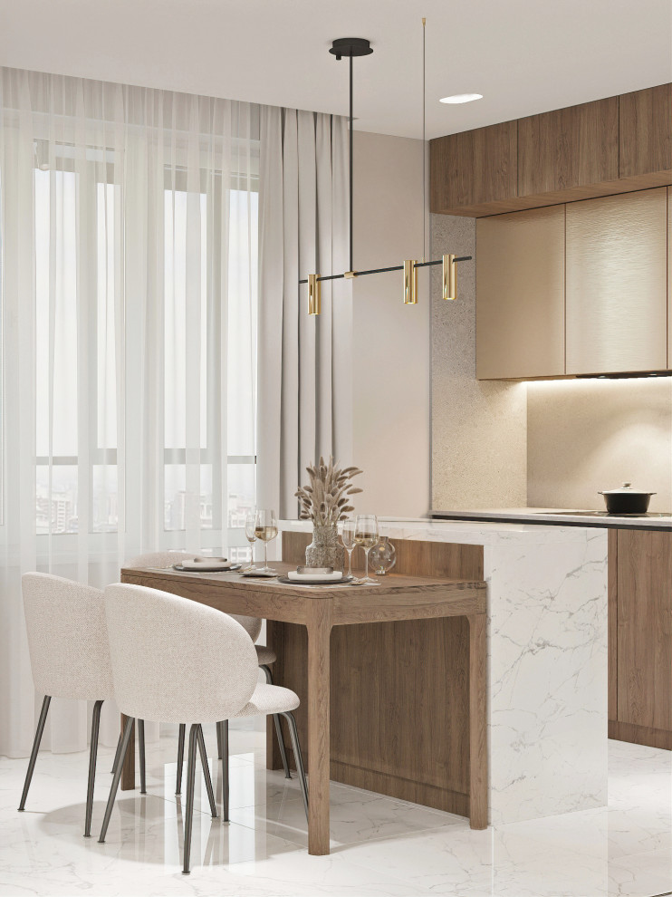 Проект квартиры  67 кв.м. 2021г.